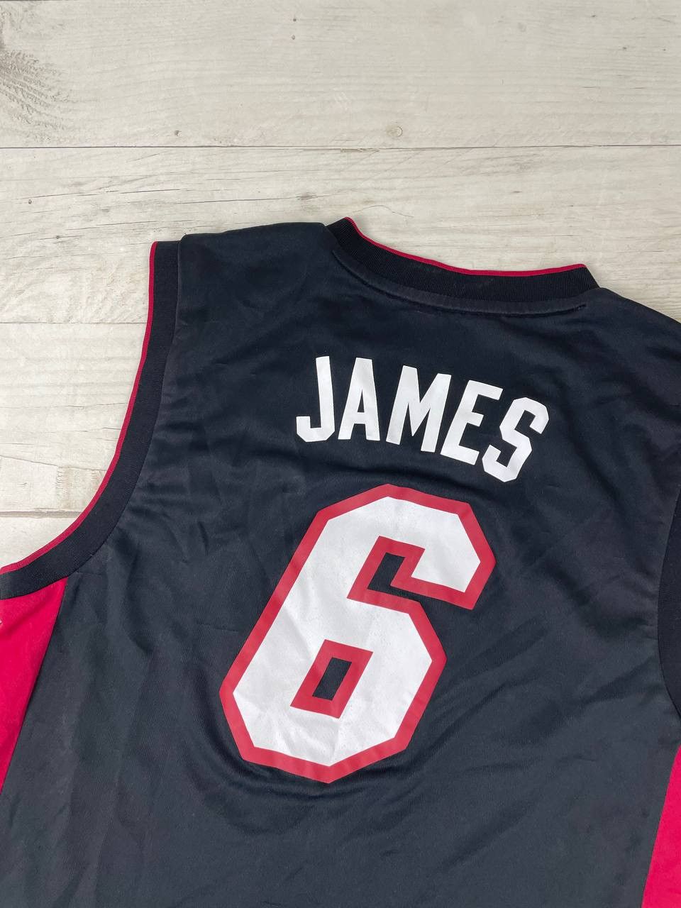 Adidas Adidas Miami Heat LeBron James #6 NBA Basketball Jersey Size US S / EU 44-46 / 1 - 12 Thumbnail