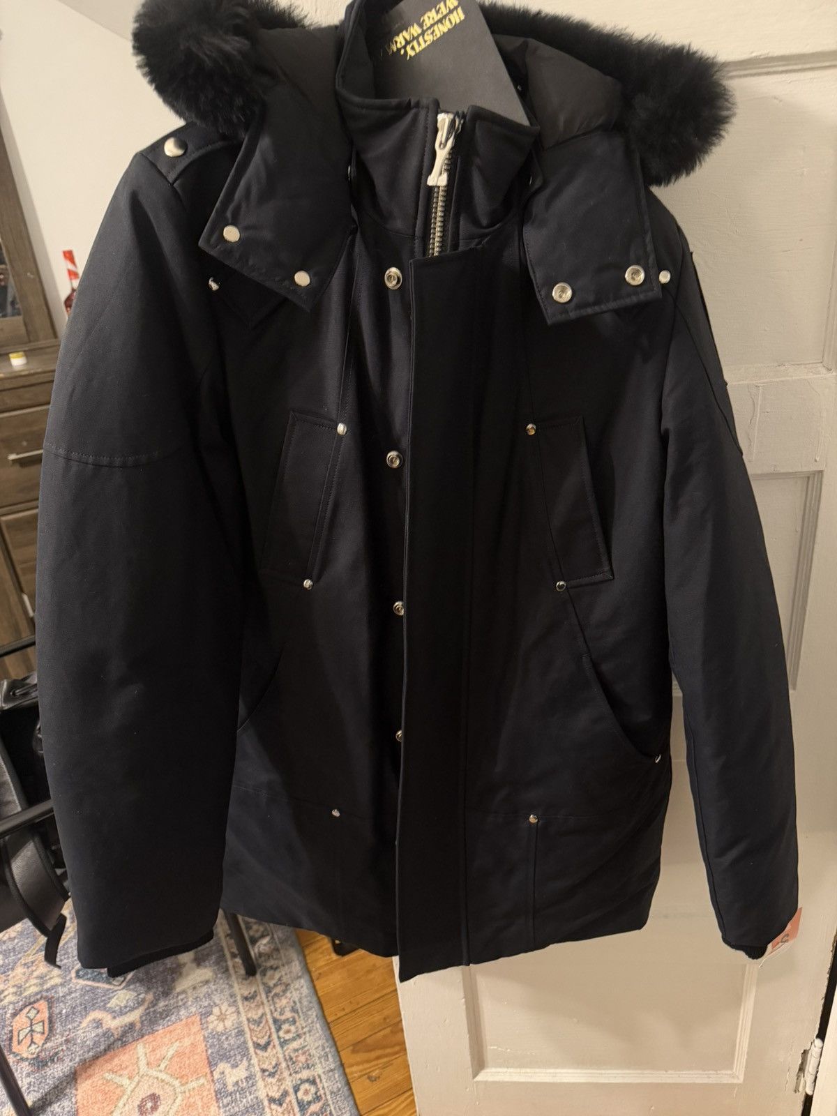 Moose Knuckles Moose Knuckles Sterling Parka Navy Blue Men’s Small NWT Size US S / EU 44-46 / 1 - 2 Thumbnail