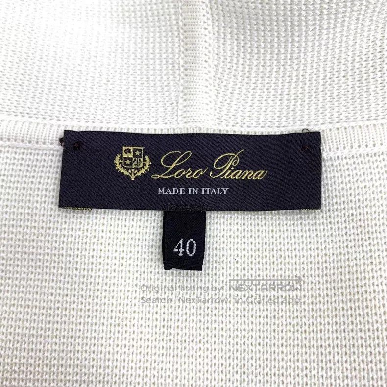 Loro Piana Loro Piana Beige silk collar long sleeve knit cardigan Size XS / US 0-2 / IT 36-38 - 5 Thumbnail