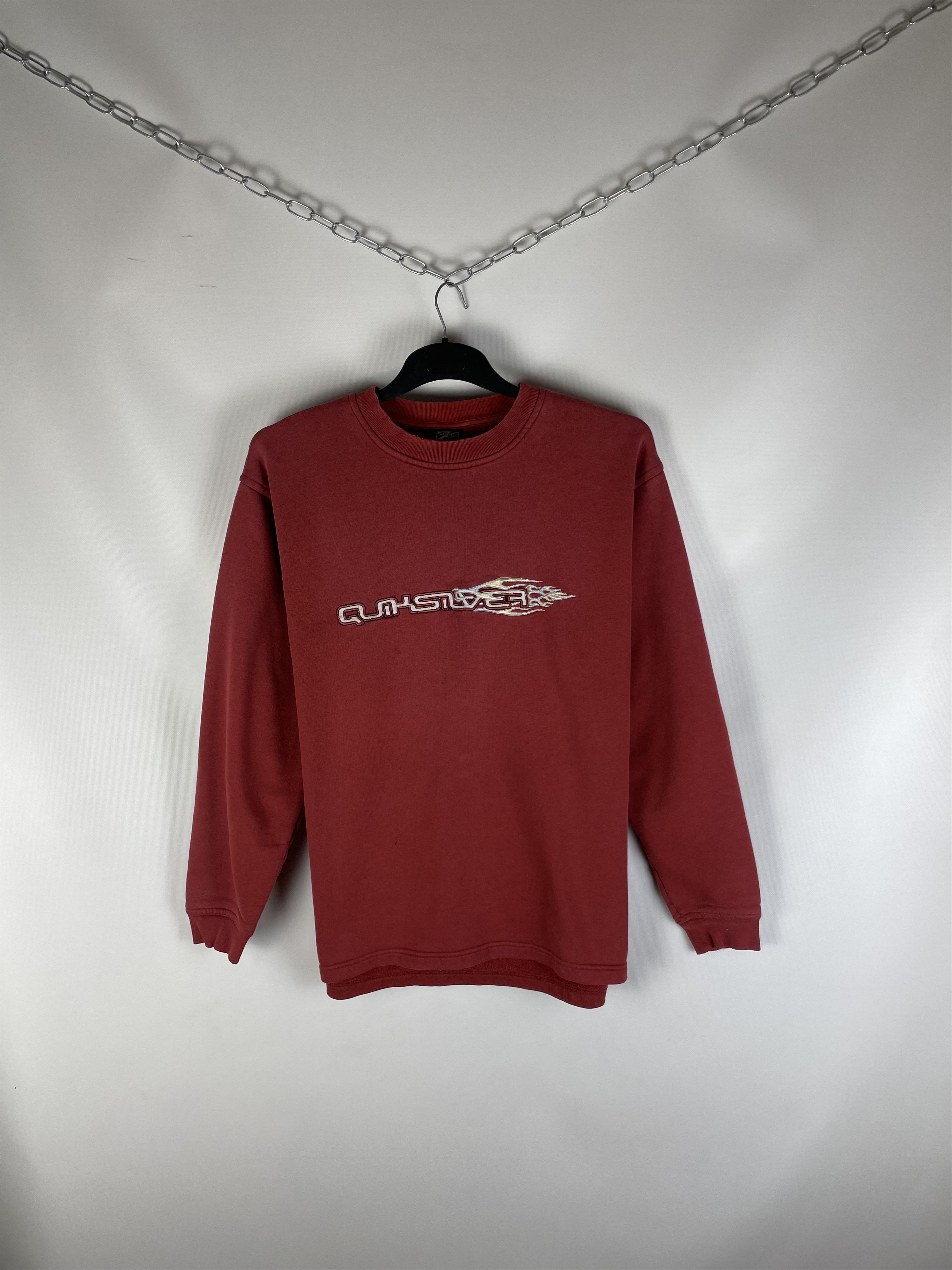 Quiksilver Vintage 90s Surf Quicksilver Sweatshirts Size US L / EU 52-54 / 3 - 1 Thumbnail