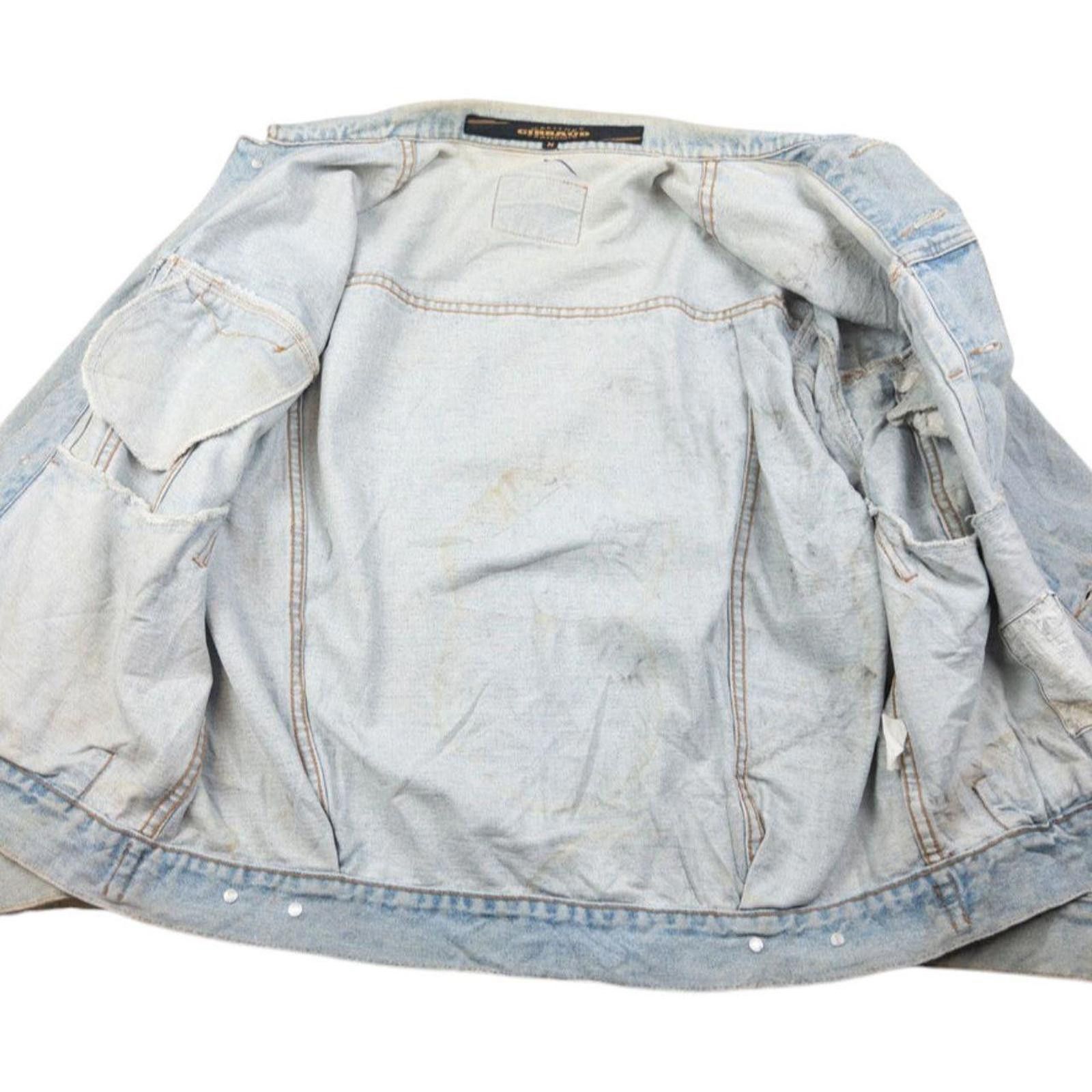 Marithe + Francois Girbaud Vintage Marithe + Francois Girbaud Button Up Denim Jacket Size US S / EU 44-46 / 1 - 4 Thumbnail