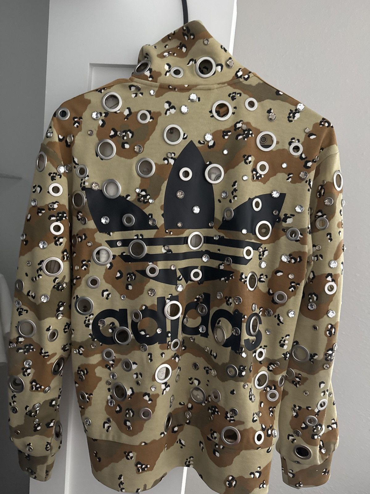 Adidas × Jeremy Scott Jeremy Scott ObyO Camo Crystal jacket Size US XS / EU 42 / 0 - 2 Thumbnail