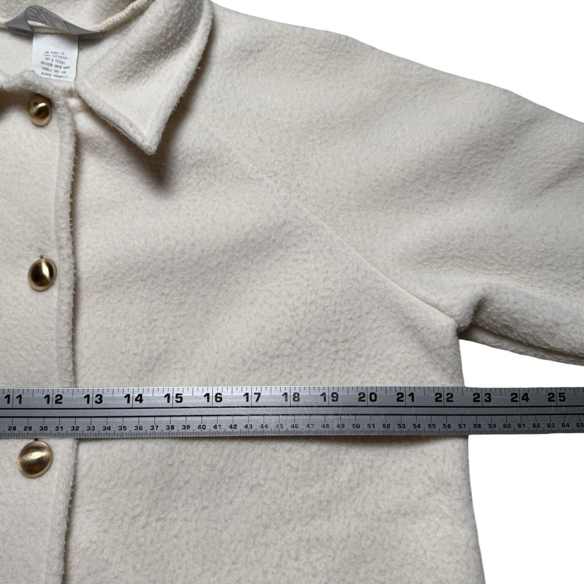 Other Vintage Blair Fleece Jacket Vintage Button Up Trench Coat M Size M / US 6-8 / IT 42-44 - 5 Thumbnail