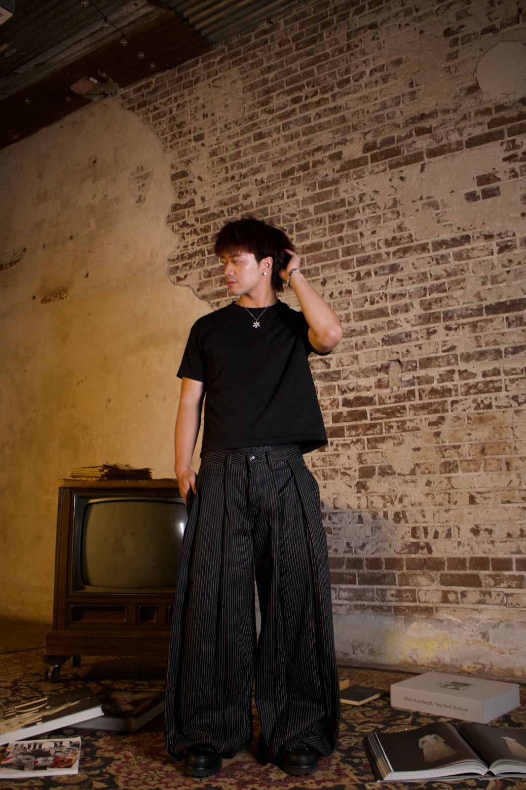 Other 15 oz Japanese pinstripe selvedge Size US 32 / EU 48 - 1 Thumbnail