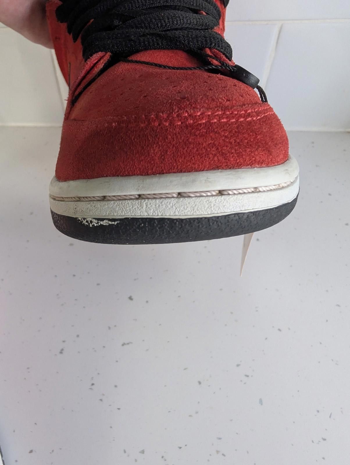 Nike Nike SB Dunk Low Firecracker Red UK 8 Rare SB Collector Pair Size US 9 / EU 42 - 6 Thumbnail