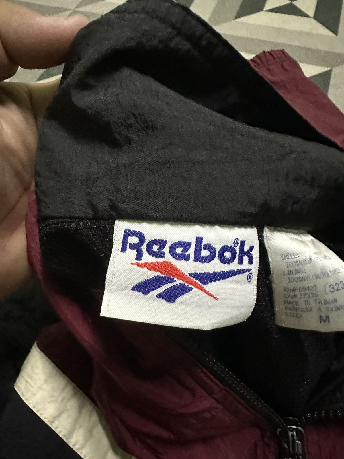 Reebok Vintage 90s Reebok windbreaker jacket Size US M / EU 48-50 / 2 - 7 Thumbnail