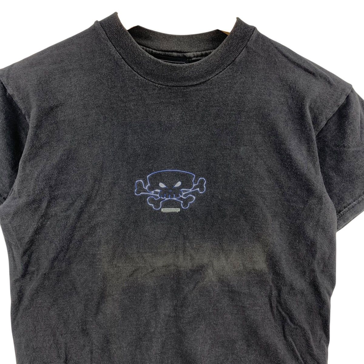 Neighborhood Vintage 1999 NEIGHBORHOOD SKATEBOARD JAPAN Skull Tee Shirt Size US S / EU 44-46 / 1 - 5 Thumbnail