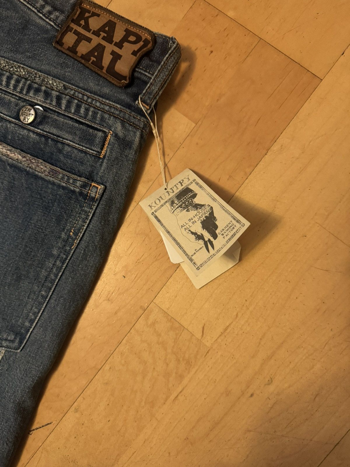 Kapital Kapital Katsuragi Port Denim Size US 30 / EU 46 - 3 Thumbnail