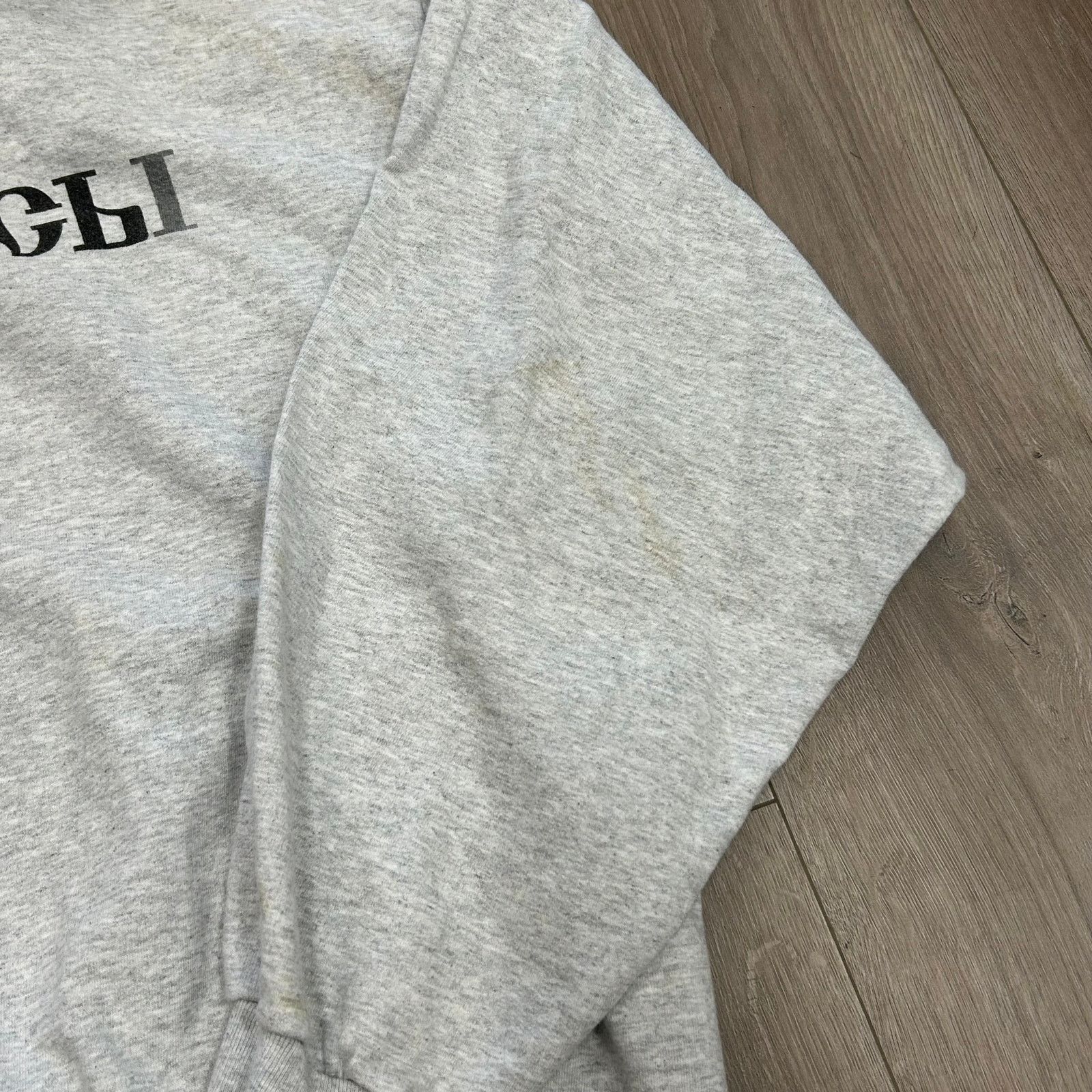 Yeezy Yeezy Gosha Black Dogs Hoodie Heather Grey size XL B19 Size US XL / EU 56 / 4 - 3 Thumbnail