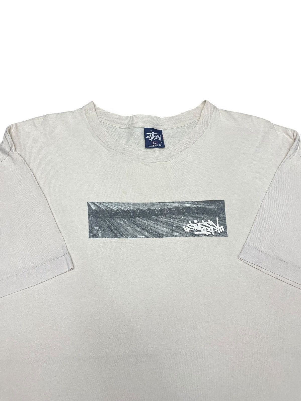 Stussy × Vintage Vintage Stussy Graffiti Shirt Size US XL / EU 56 / 4 - 1 Thumbnail