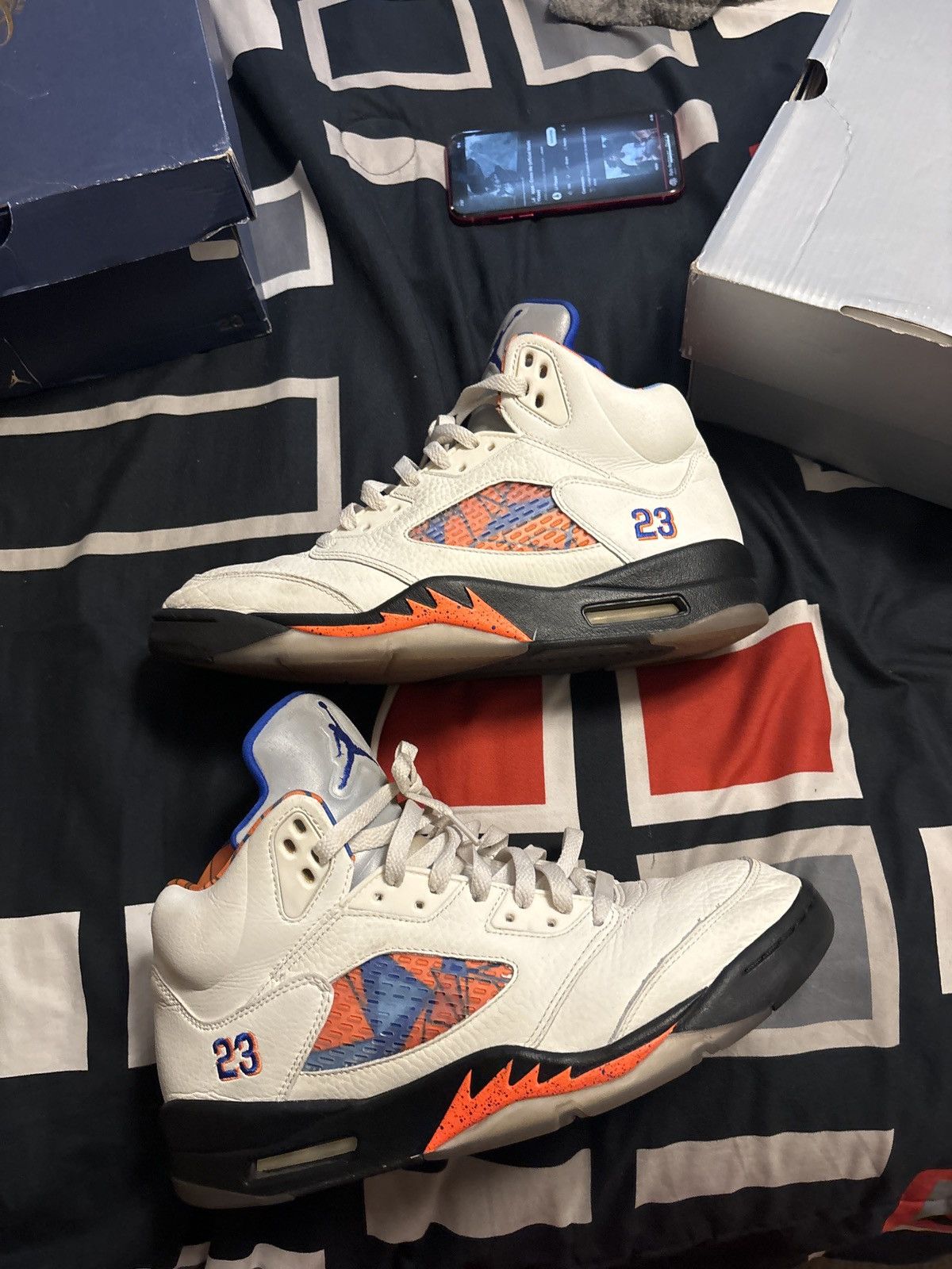 image of International Flight 5S Shoes in White, Men's (Size 10)