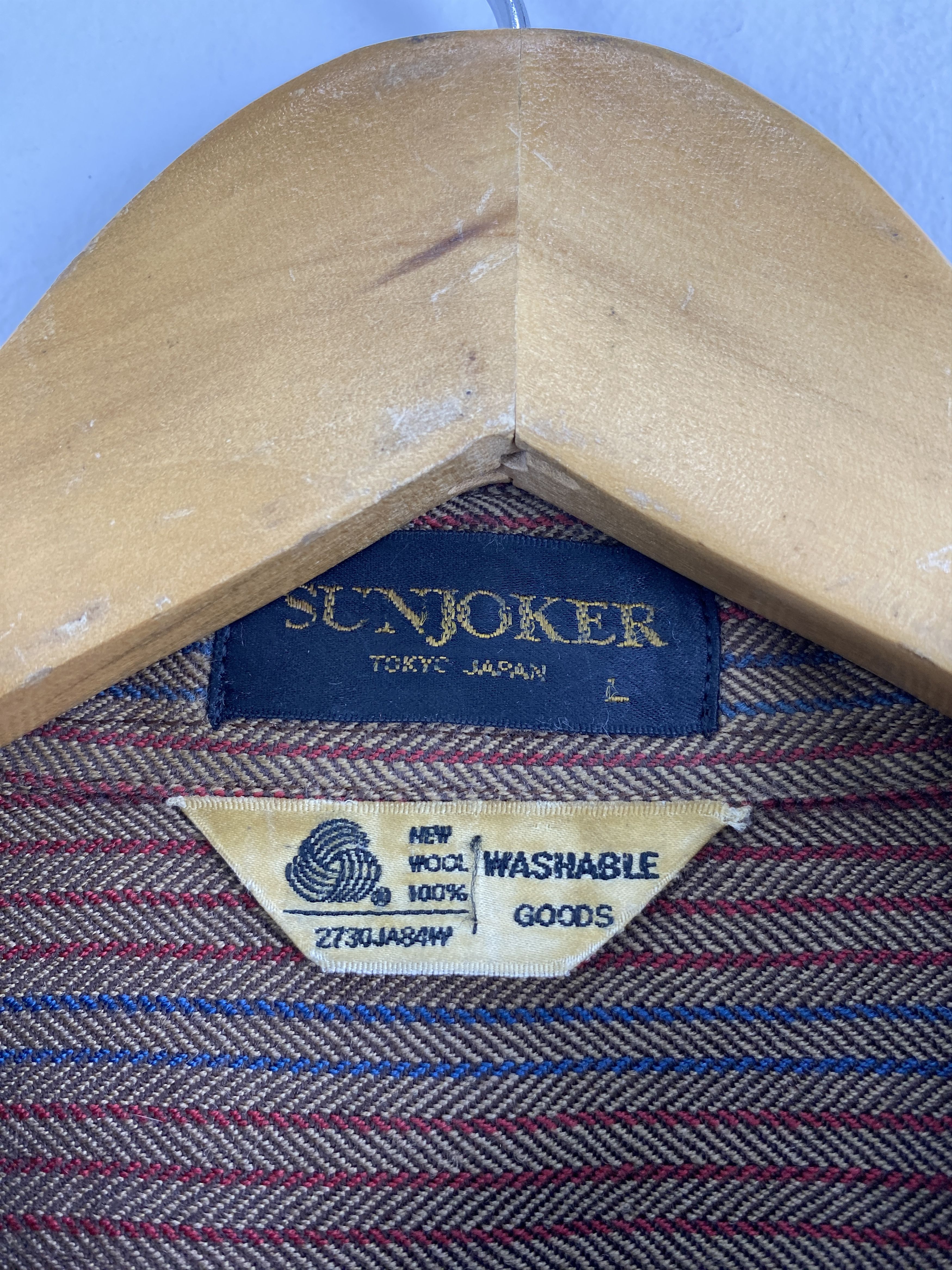 Japanese Brand Vintage Sunjoker Tokyo Japan Button Ups Striped Shirt JA0130 Size US L / EU 52-54 / 3 - 5 Thumbnail