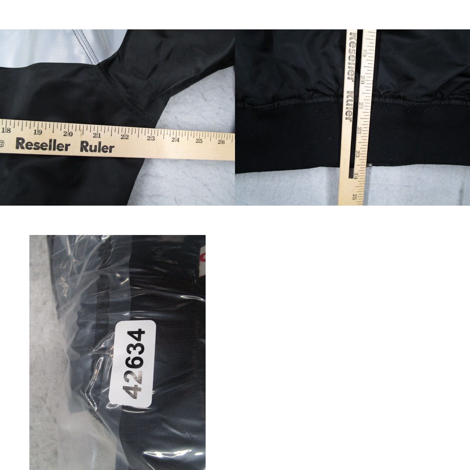 Vintage Richardson Bomber Jacket Mens Small Black 3M Satin Full Zip NY LA Tokyo Graphic Mens Size US S / EU 44-46 / 1 - 8 Thumbnail