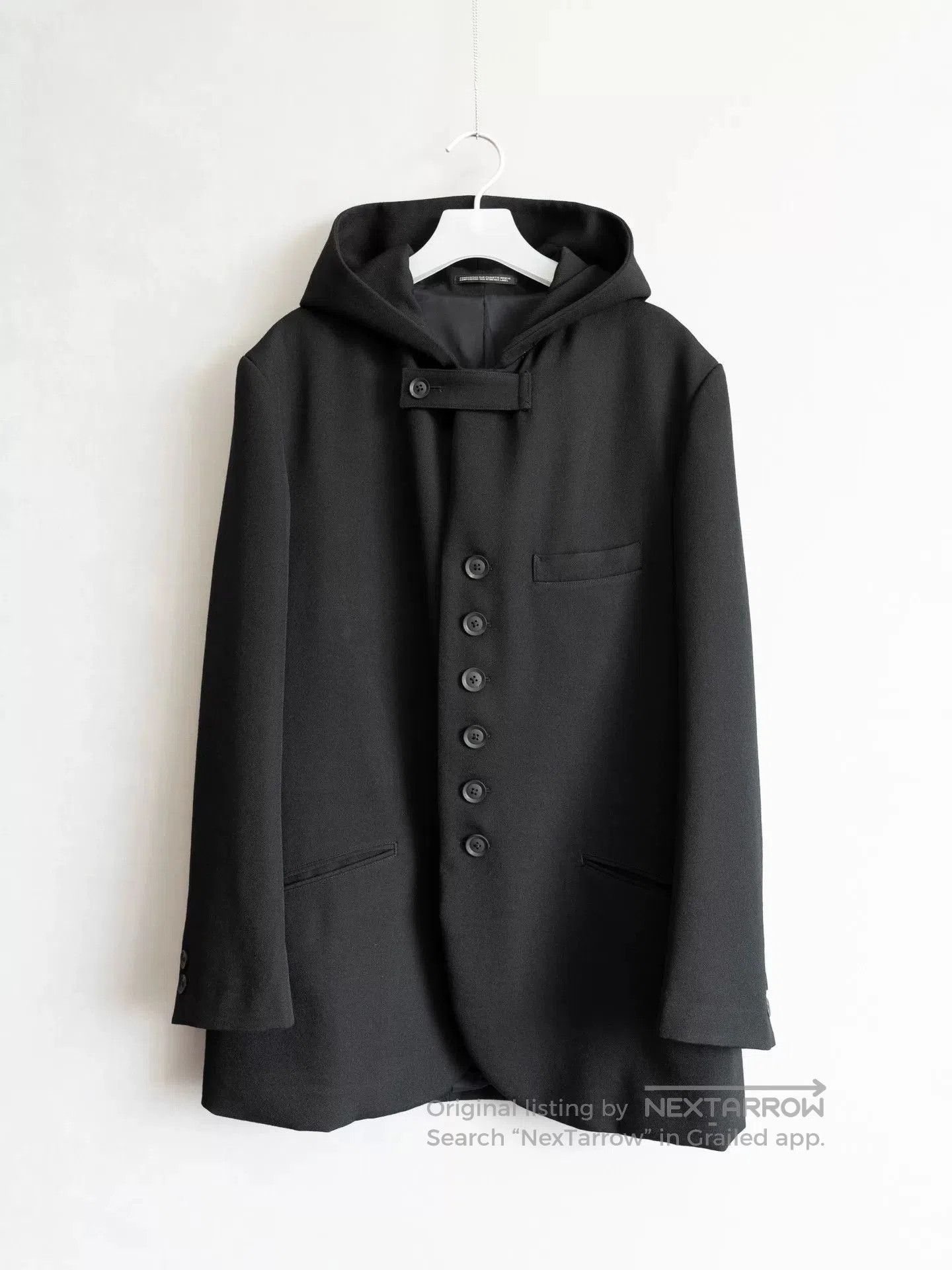 Yohji Yamamoto Hooded Utility Jacket.