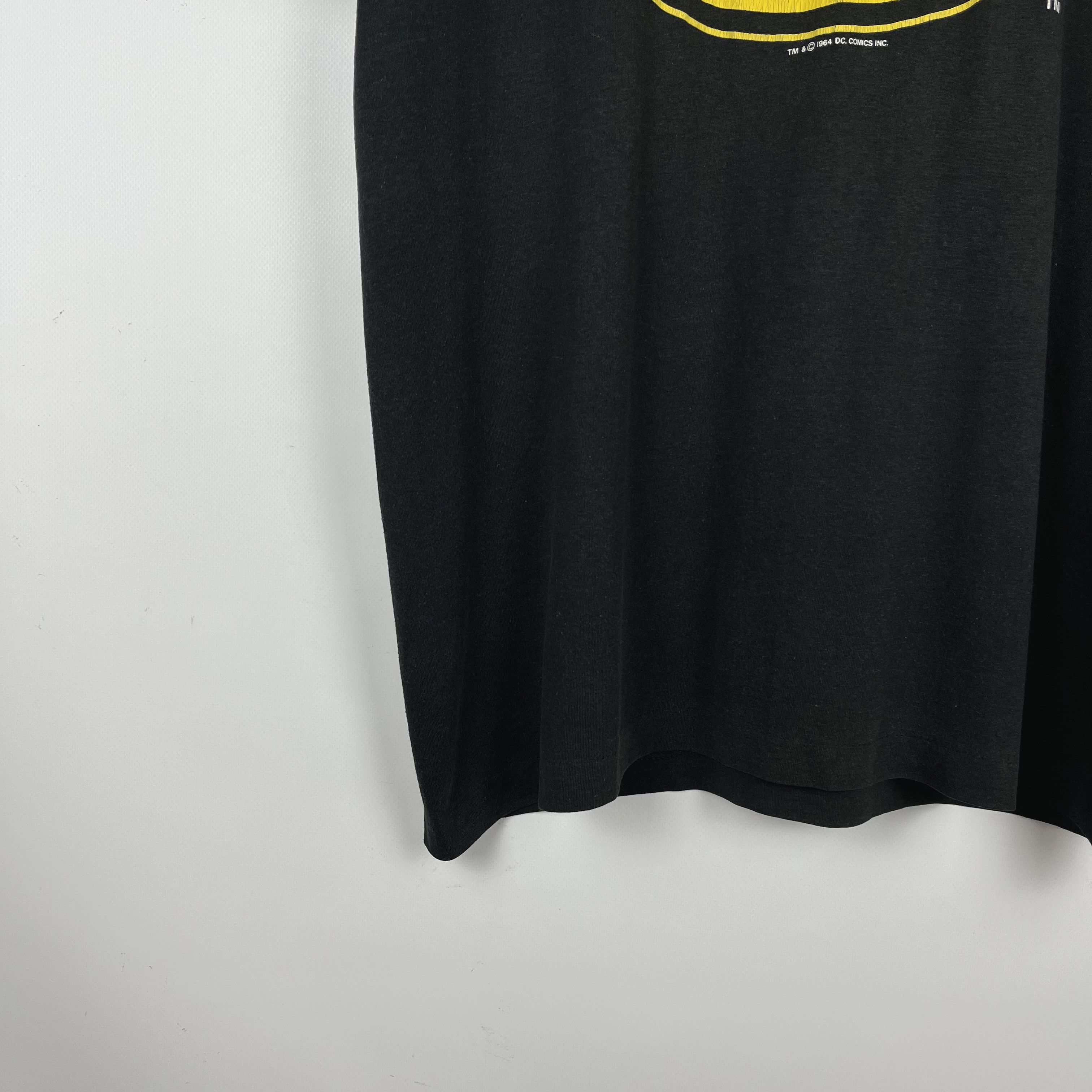 DC Comics Vintage Batman DC Comics Movie T Shirt 80’s Size US L / EU 52-54 / 3 - 4 Thumbnail