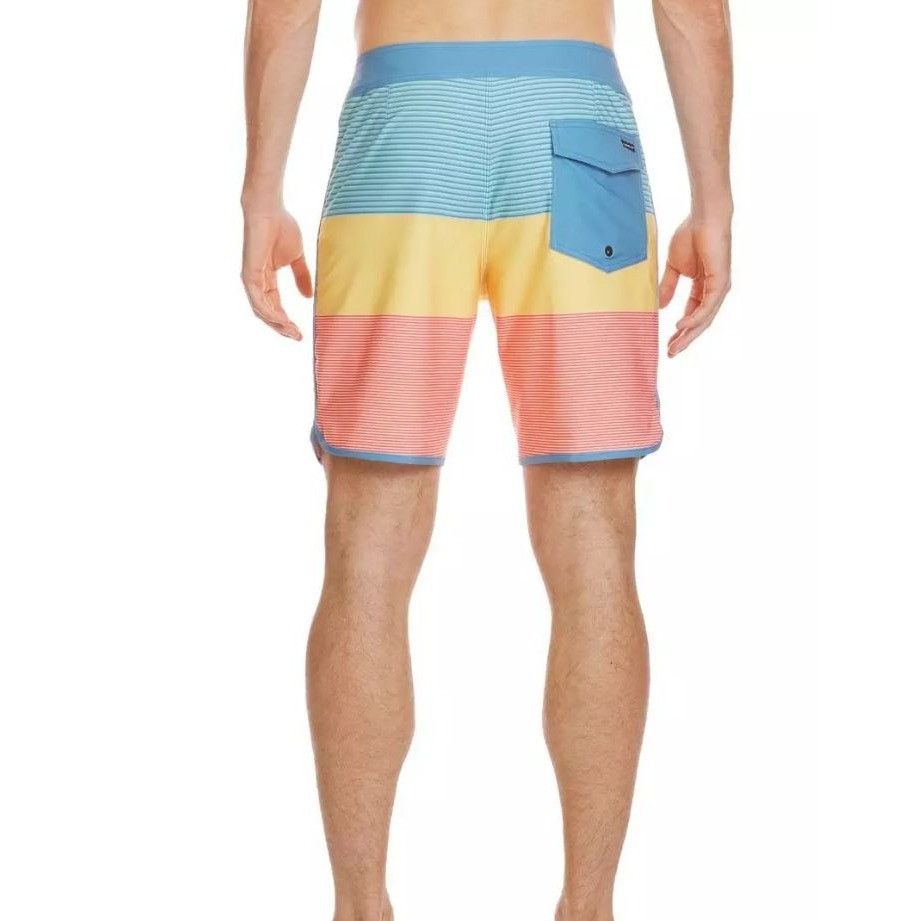 Quiksilver Quiksilver Surfsilk Tijuana Swim Boardshorts Multi-Color Str Size US 36 / EU 52 - 2 Thumbnail