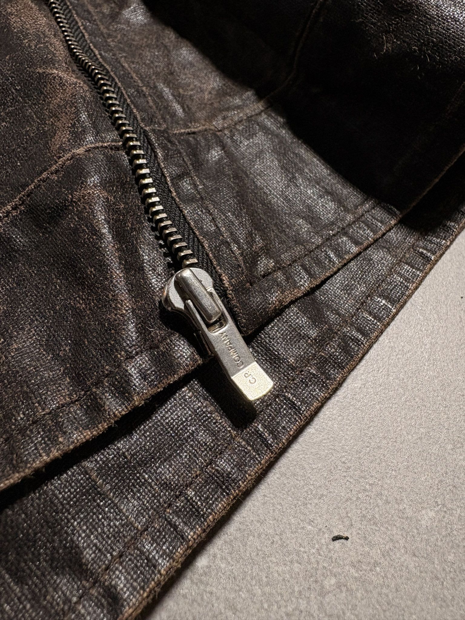 C.P. Company C.P. Company Waxed Linen Motorcycle Jacket Massimo Osti 80s Size US S / EU 44-46 / 1 - 8 Thumbnail