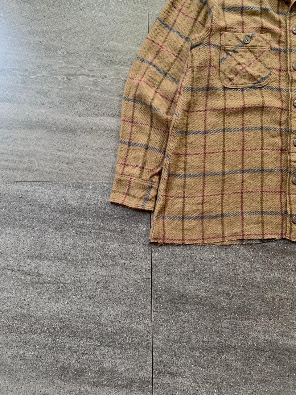 Kapital FREE TAX! Cropped Plaid Wool Ls Shirt Size US S / EU 44-46 / 1 - 3 Thumbnail