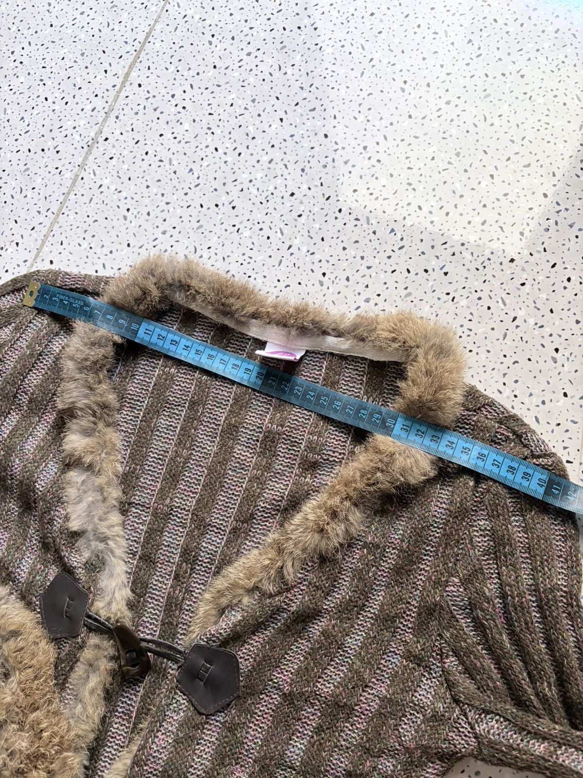 Le Grande Bleu (L.G.B.) Y2K Women Japanese Fur Knitwear Tops Size M / US 6-8 / IT 42-44 - 13 Thumbnail