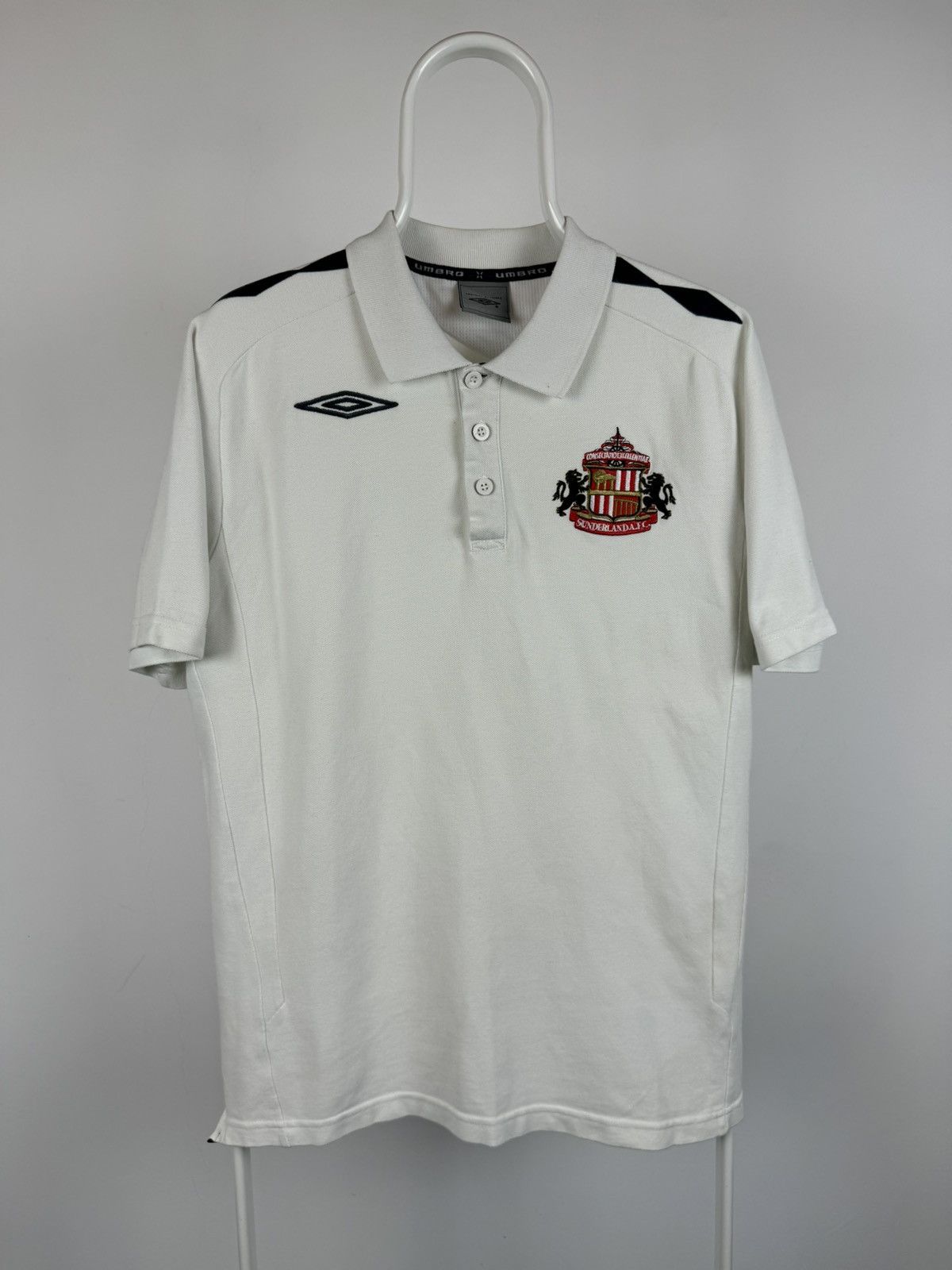 Umbro Vintage Umbro Sunderland F.C. Polo Shirt Size US L / EU 52-54 / 3 - 1 Thumbnail