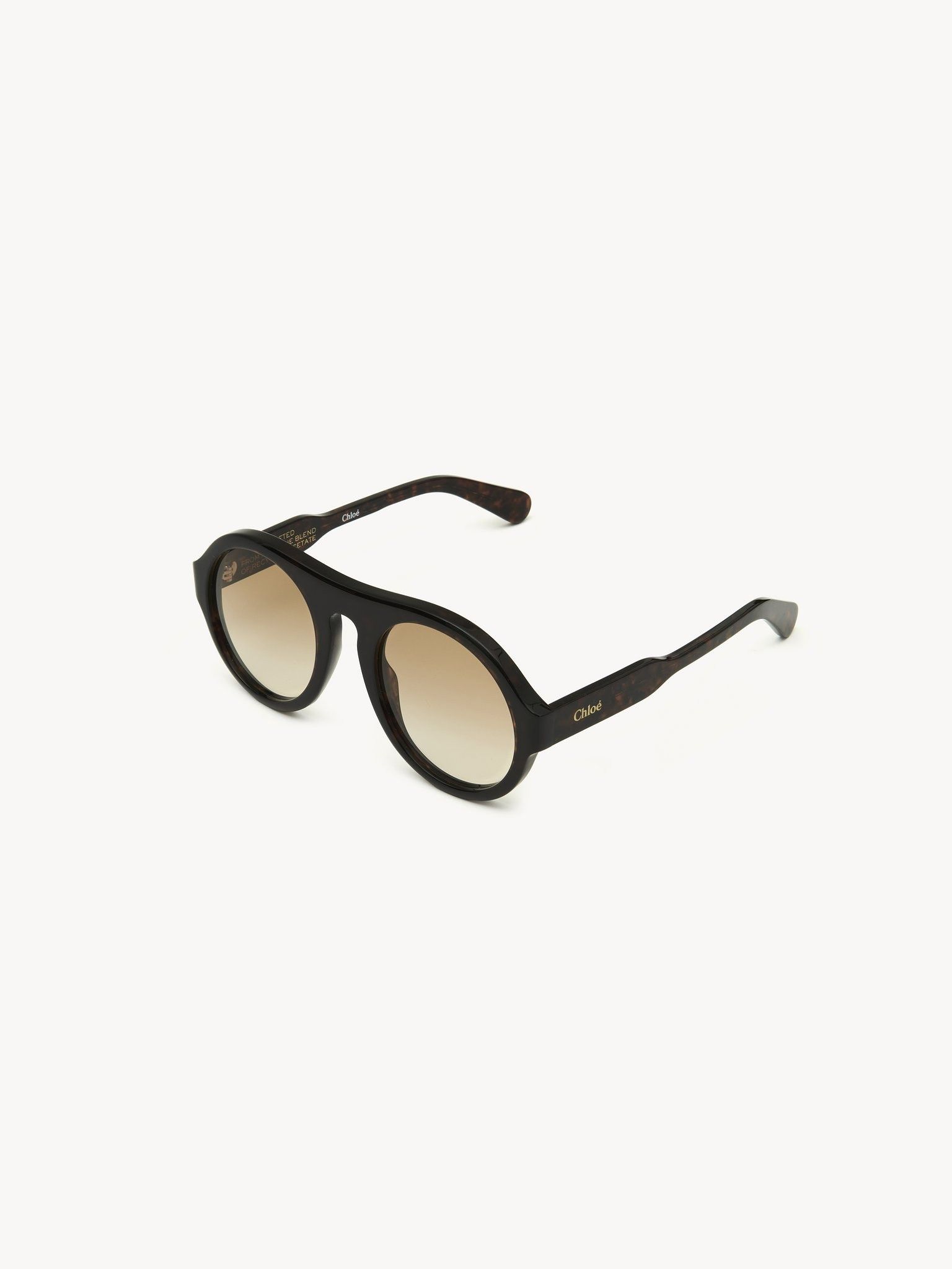 Chloe o1loc1c1024 Size: OS /Gayia Sunglasses in Dark/Havana Size ONE SIZE - 1 Thumbnail