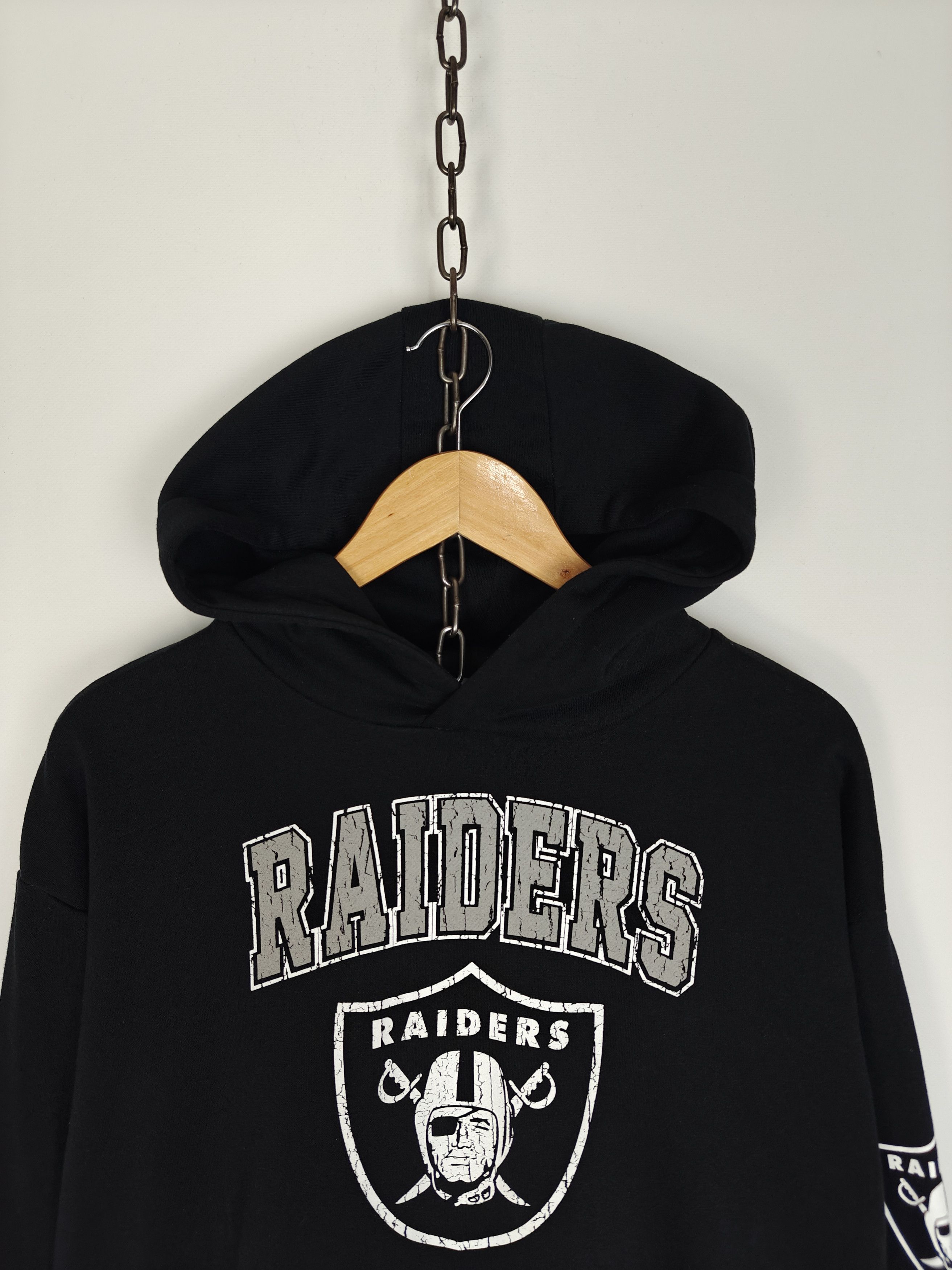 NFL NFL x Raieders Hoodie Center Logo Black size S Size US S / EU 44-46 / 1 - 2 Thumbnail