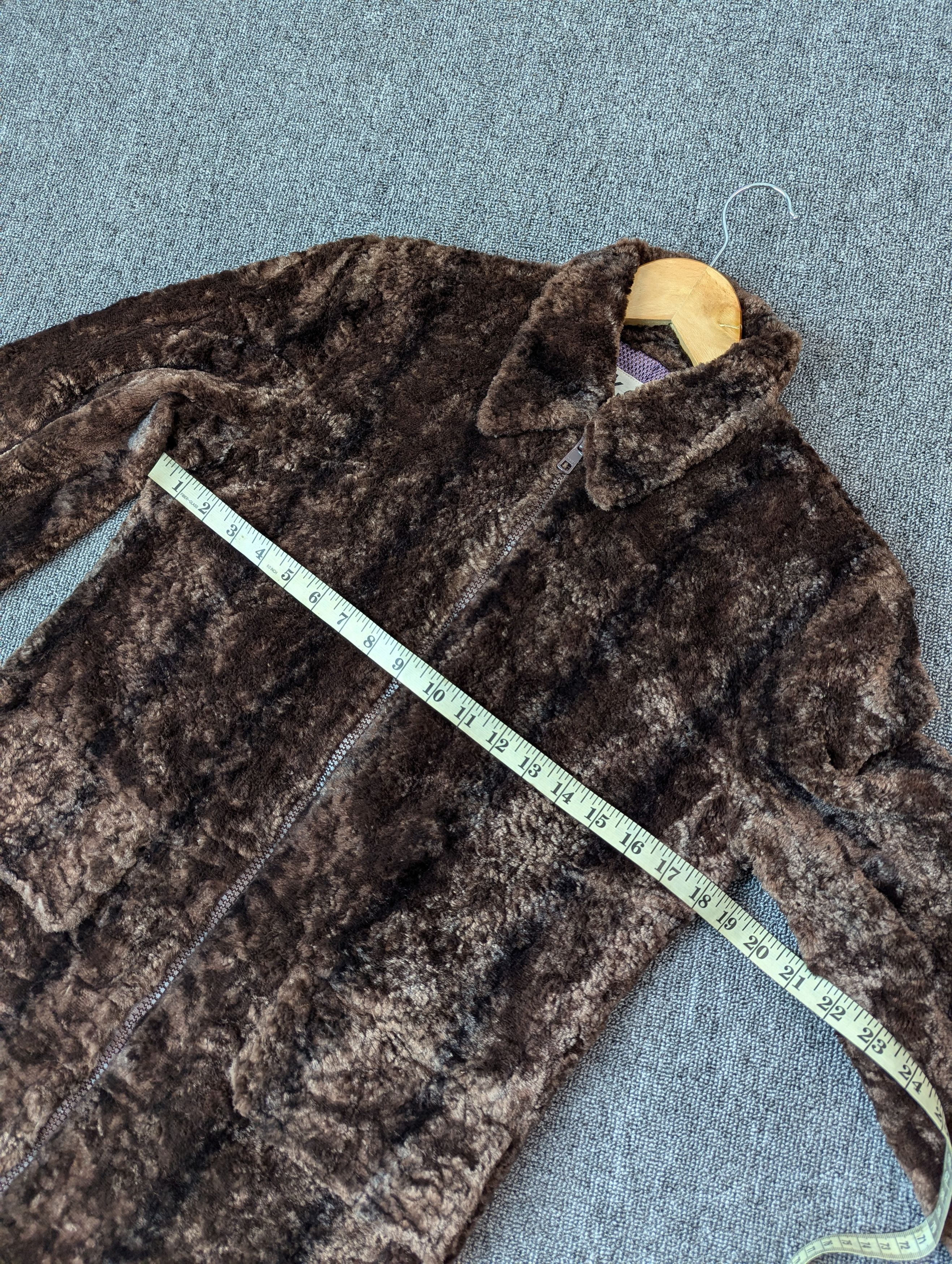 Japanese Brand × Vintage K.A.T Faux Fur Rayon Long Coat Zipper Jacket Size M Size M / US 6-8 / IT 42-44 - 13 Thumbnail