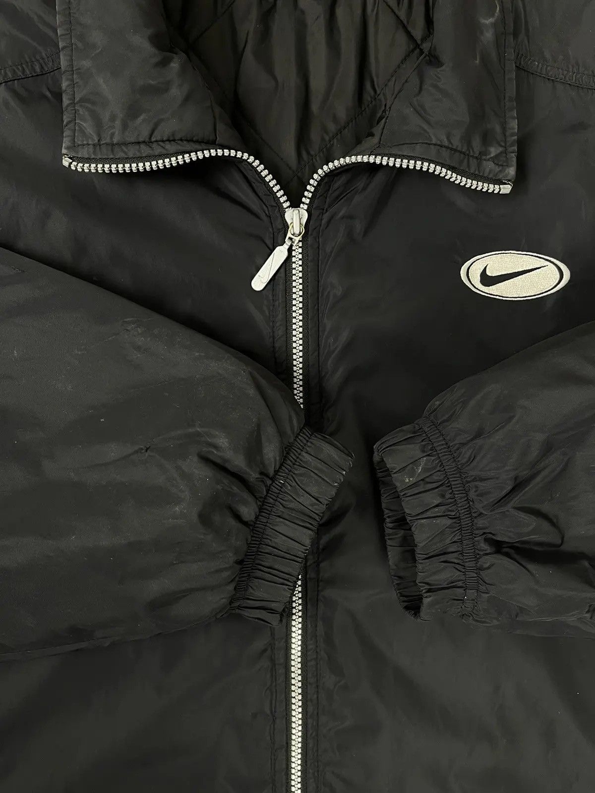 Nike Vintage 90s Nike Oversized Jacket Big Swoosh Streetwear Size US L / EU 52-54 / 3 - 5 Thumbnail