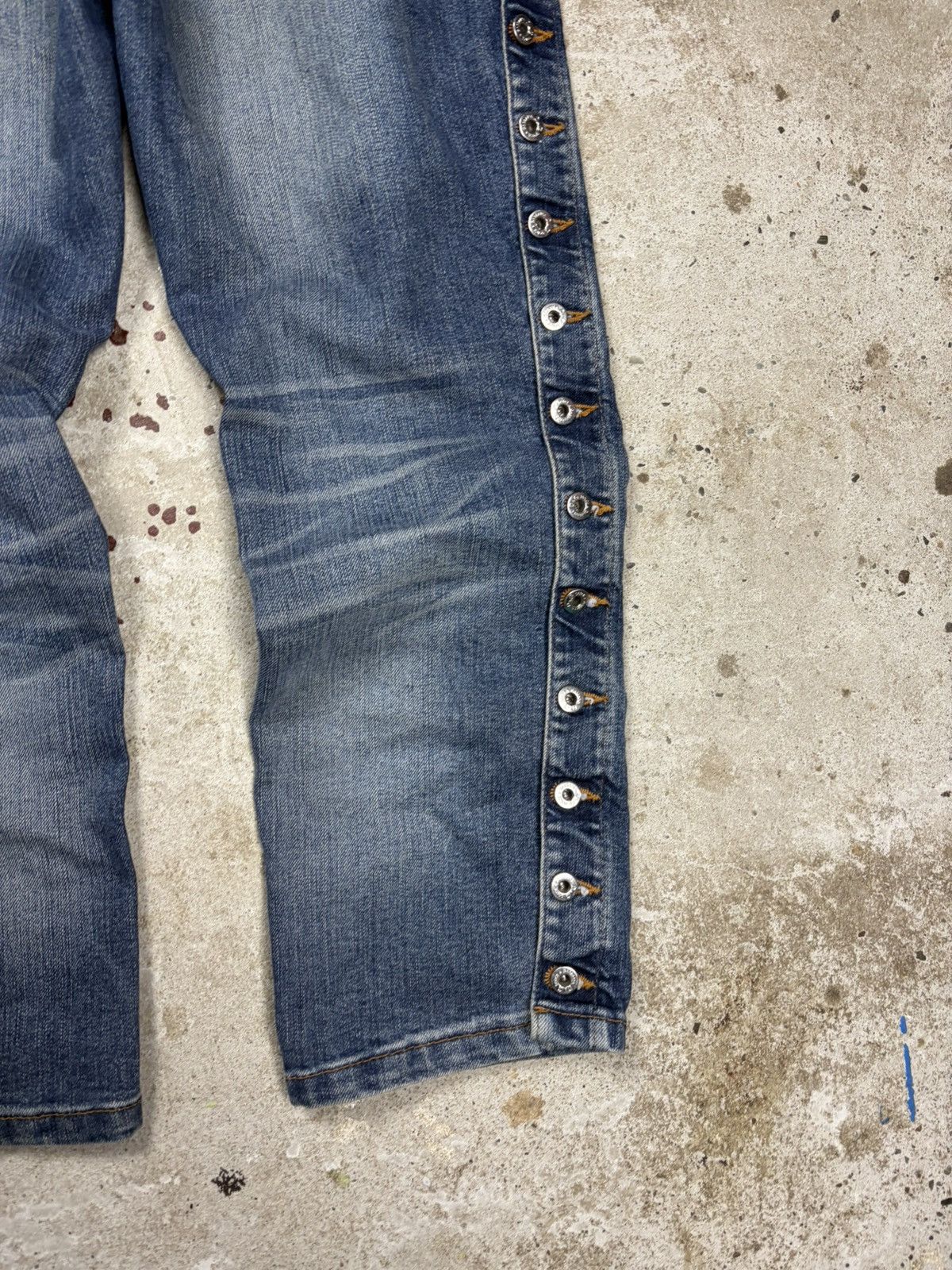 Dolce & Gabbana 2000s Dolce & Gabbana Low Rise Capri 3/4 Jeans Denim Pants Size 30" / US 8 / IT 44 - 14 Thumbnail