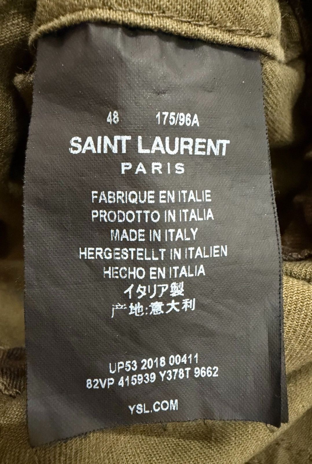 Saint Laurent Paris Saint Laurent 2018FW Leopard Jacket Size US M / EU 48-50 / 2 - 4 Thumbnail