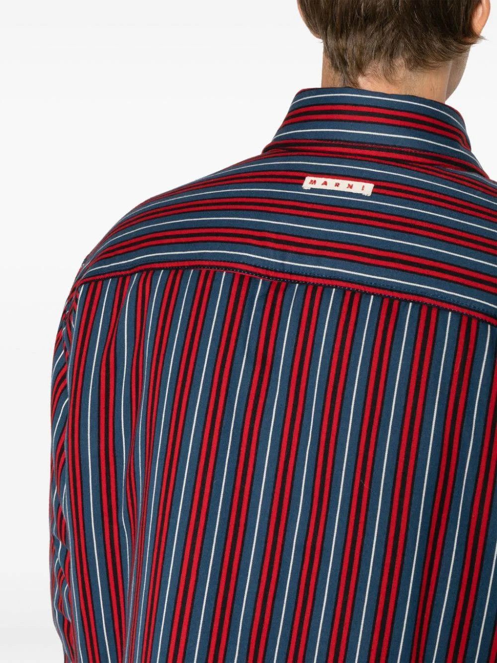 Marni o1w1db10824 Cotton Shirt Jacket in Multicolor Size US S / EU 44-46 / 1 - 5 Thumbnail
