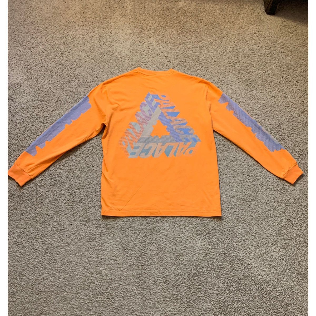 Palace PALACE ORANGE 3-D LOGO LS T-SHIRT Size US M / EU 48-50 / 2 - 6 Thumbnail