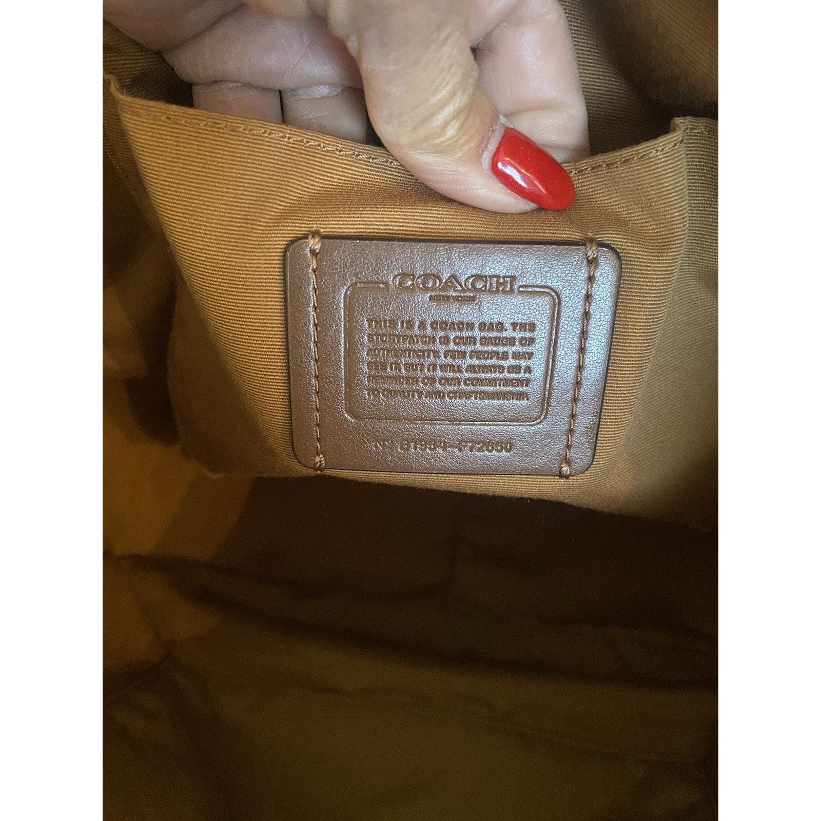 Coach Coach Elle Chain Tote Bag sz med Leather Size ONE SIZE - 8 Thumbnail