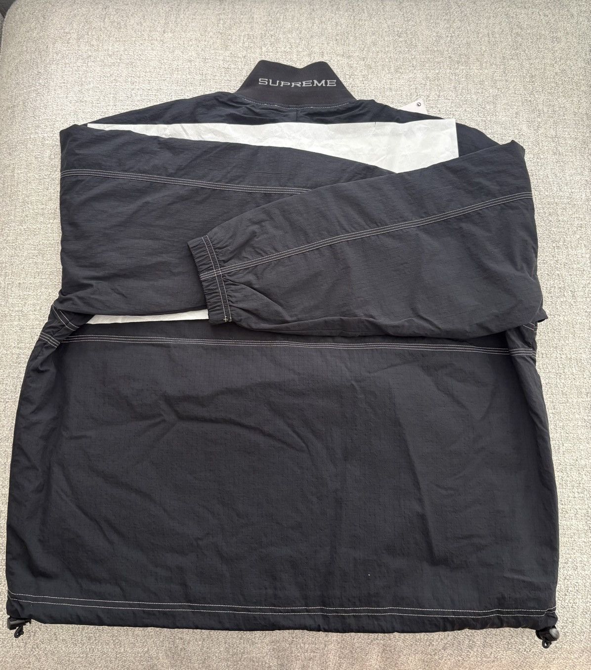 Supreme Supreme x Nike Ripstop Pullover “Black” Size US S / EU 44-46 / 1 - 7 Thumbnail