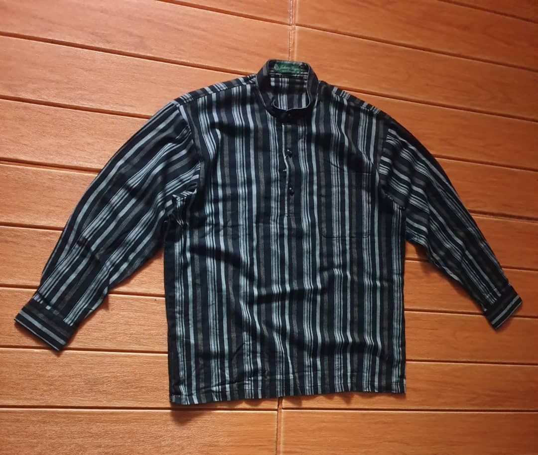 Japanese Brand 💥Johnny Hays Stripe longsleeve Shirt Size US M / EU 48-50 / 2 - 5 Thumbnail