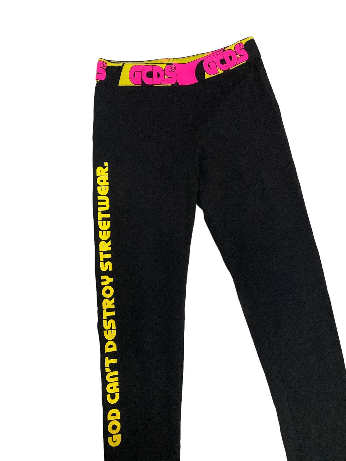 GCDS GCDS God Cant Destroy Streetwear mini Leggings Size 30" / US 8 / IT 44 - 2 Thumbnail