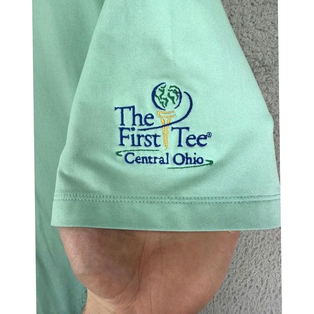 RLX Ralph Lauren RLX Ralph Lauren Golf Polo Shirt Mens Large Green Short Sleeve Polo Size US L / EU 52-54 / 3 - 4 Thumbnail