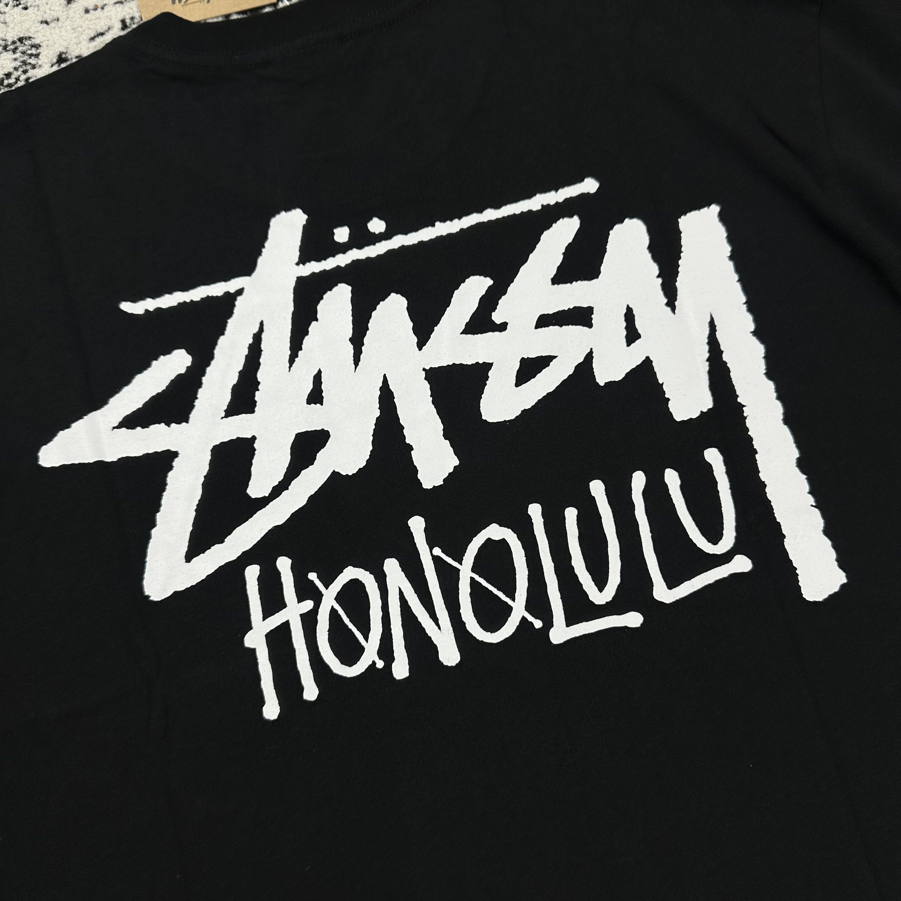 Stussy STUSSY HONOLULU TEE BLACK Size US XL / EU 56 / 4 - 2 Thumbnail