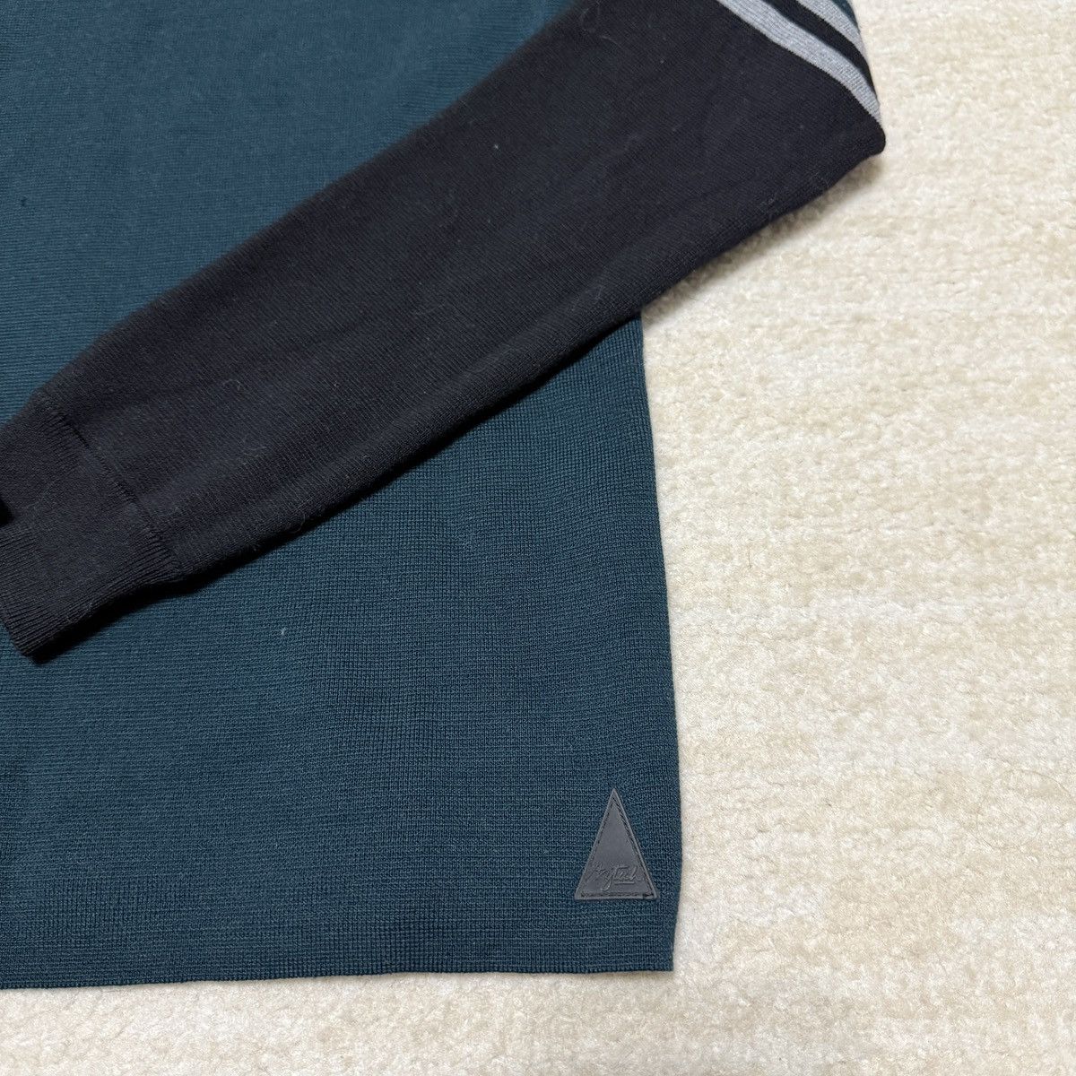 Aztech Mountain Aztech Mountain Wool Color-Block Sweater Forest Green *FLAW* Size US S / EU 44-46 / 1 - 4 Thumbnail