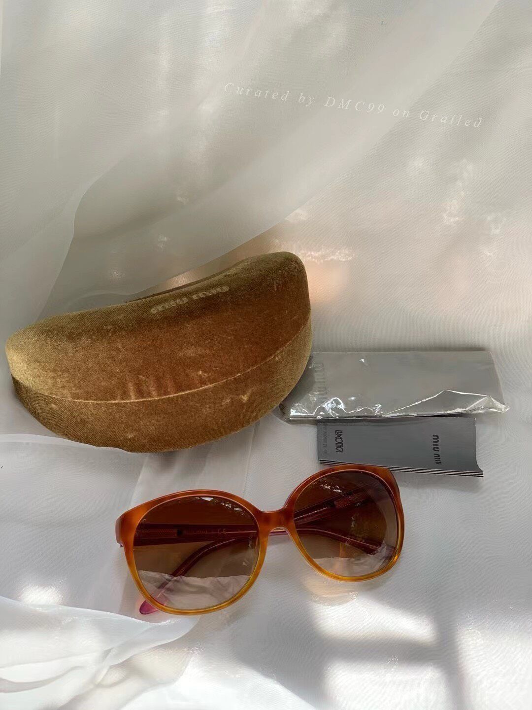 Miu Miu Vintage Miumiu Women's Sunglasses Size ONE SIZE - 1 Thumbnail