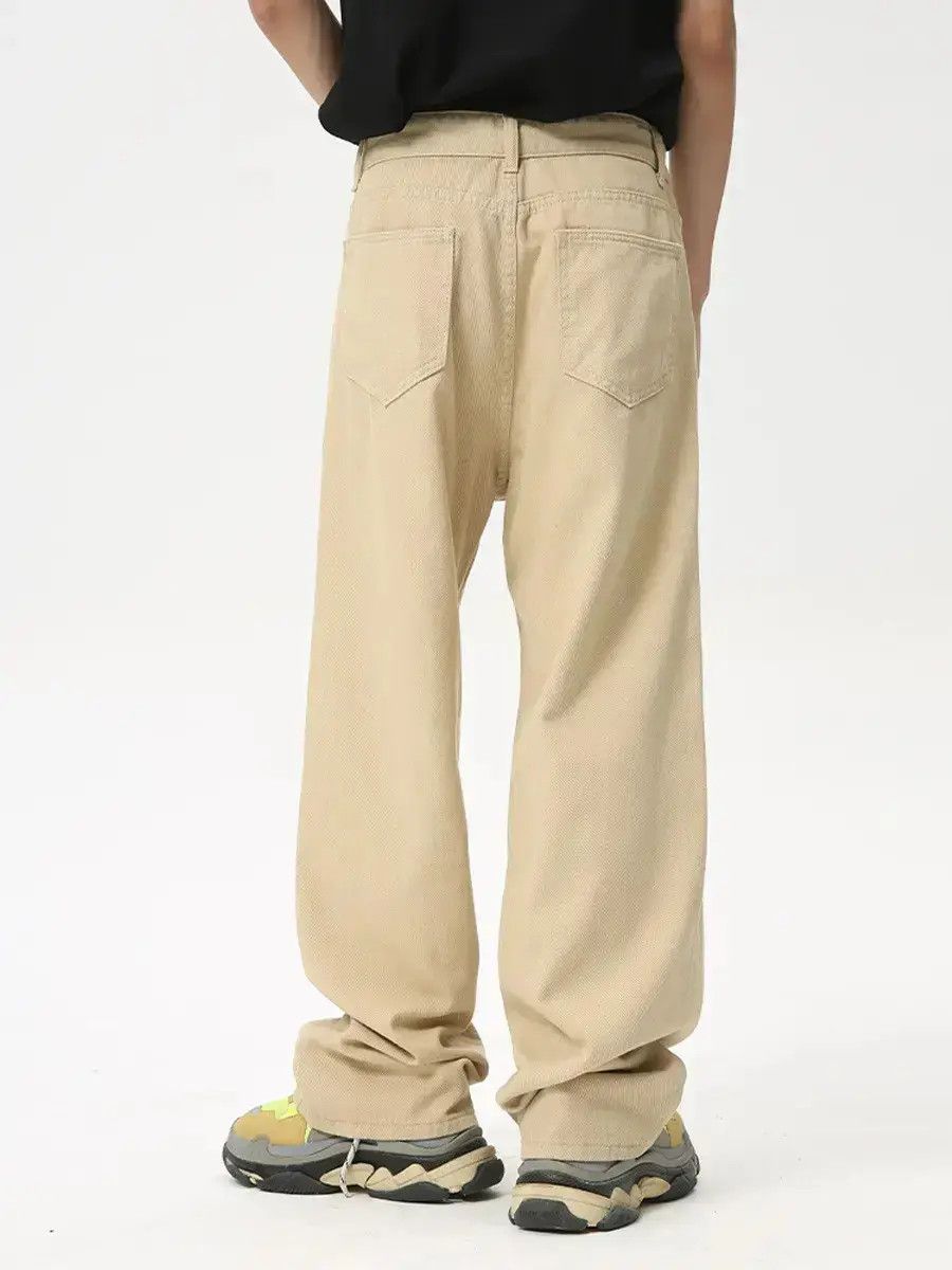 Japanese Brand Retro wide leg casual jeans Size US 32 / EU 48 - 3 Thumbnail