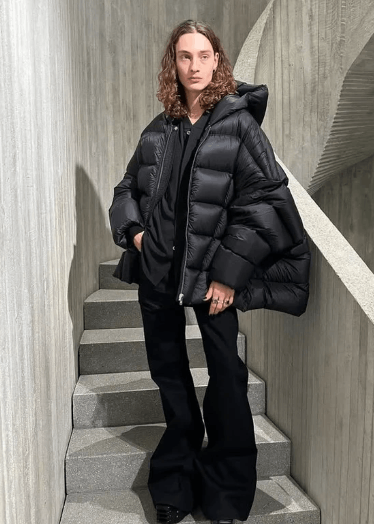 Rick Owens Rick Owens Jacket Parka Vest Coat Puffer FW2023 Prong Gown Size M / US 6-8 / IT 42-44 - 1 Thumbnail