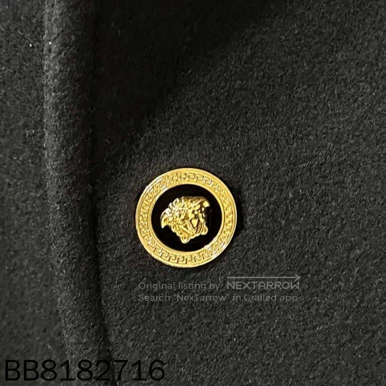 Versace Versace Double row Medusa gold buckle neckline rhinestone Size US S / EU 44-46 / 1 - 6 Thumbnail