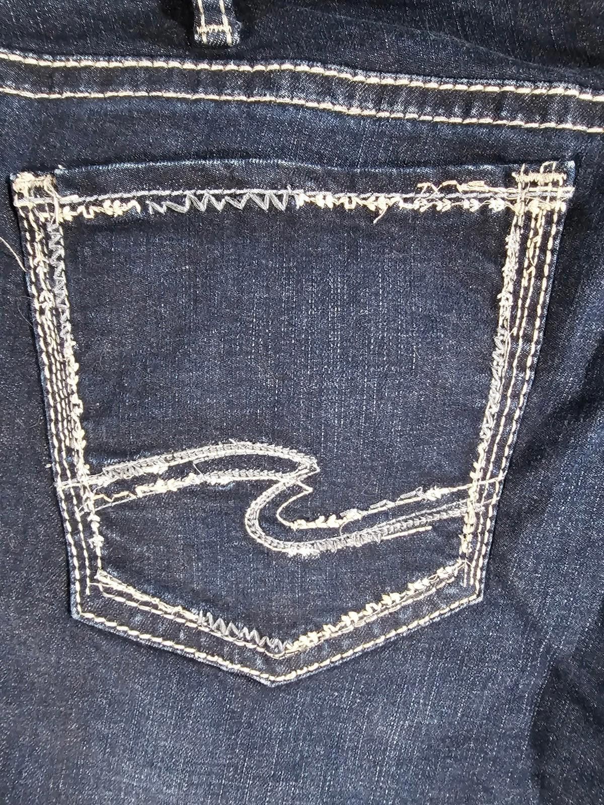 Silver Jeans Co. Silver Jeans SUKI Slim Boot Size 18x33L Size 40" / US 18 - 9 Thumbnail