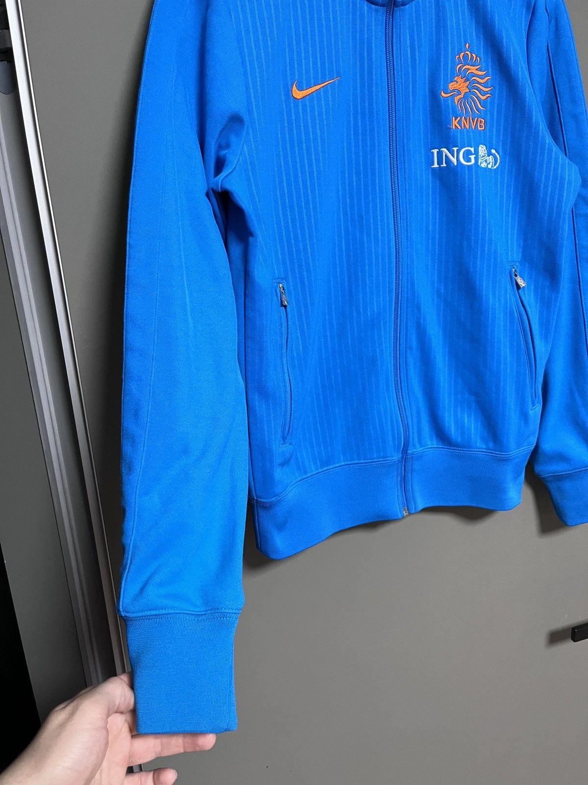 Nike Nike Holland Nederland KNVB Soccer Football Track Jacket Size US S / EU 44-46 / 1 - 8 Thumbnail
