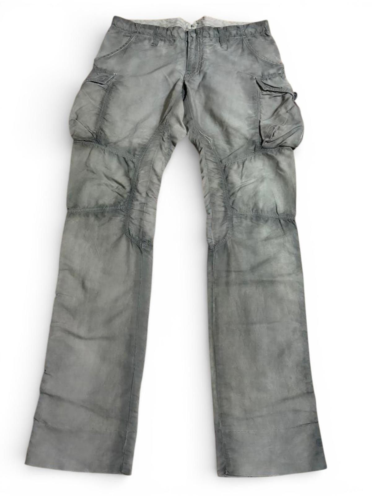 Kiminori Morishita kiminori morishita - Men's Cotton Cargo Pants Grey Size US 32 / EU 48 - 4 Thumbnail