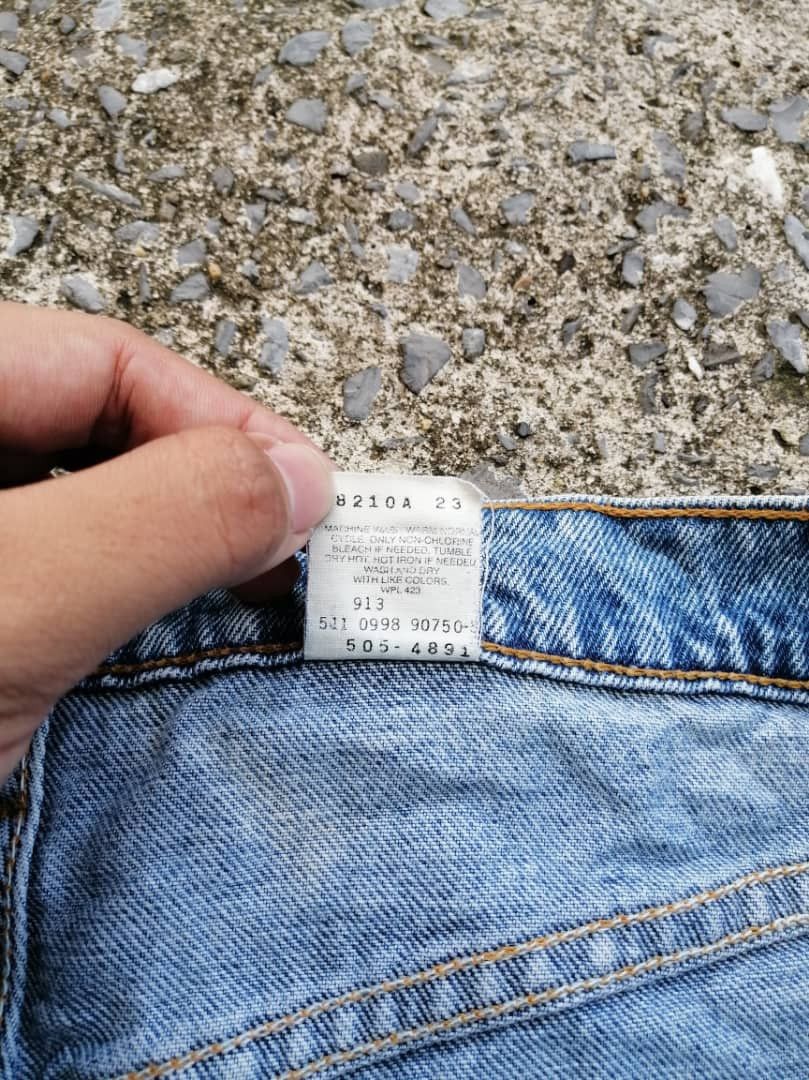 Levi's × Levi's Vintage Clothing Levi's Strauss 505 Regular Fit Straight Leg Denim Jeans Size US 30 / EU 46 - 9 Thumbnail