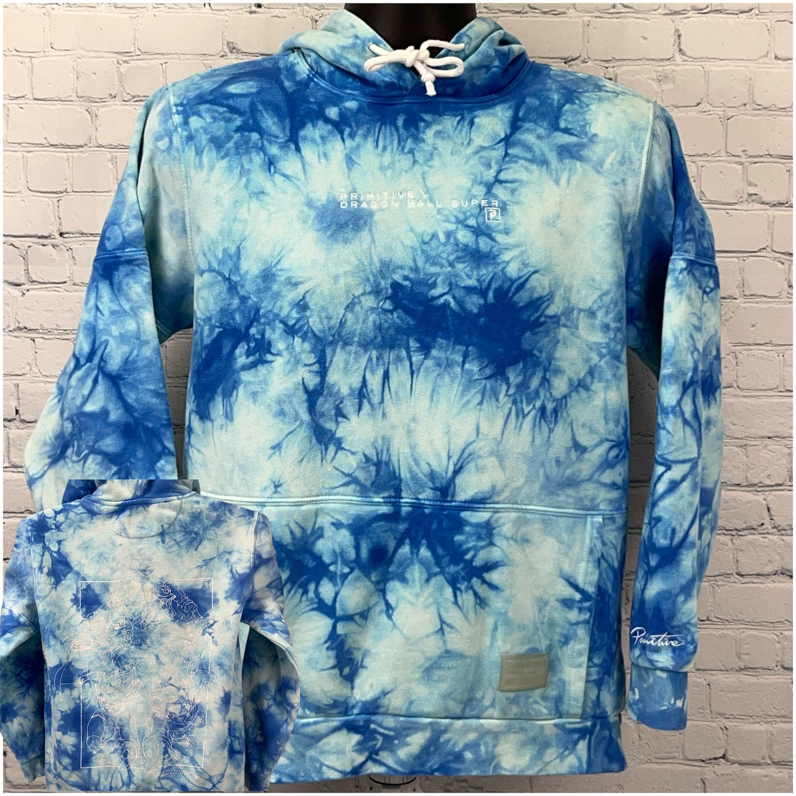 Primitive Primitive Dragon Ball Super Hoodie Hooded Sweatshirt Blue S Size US S / EU 44-46 / 1 - 1 Thumbnail