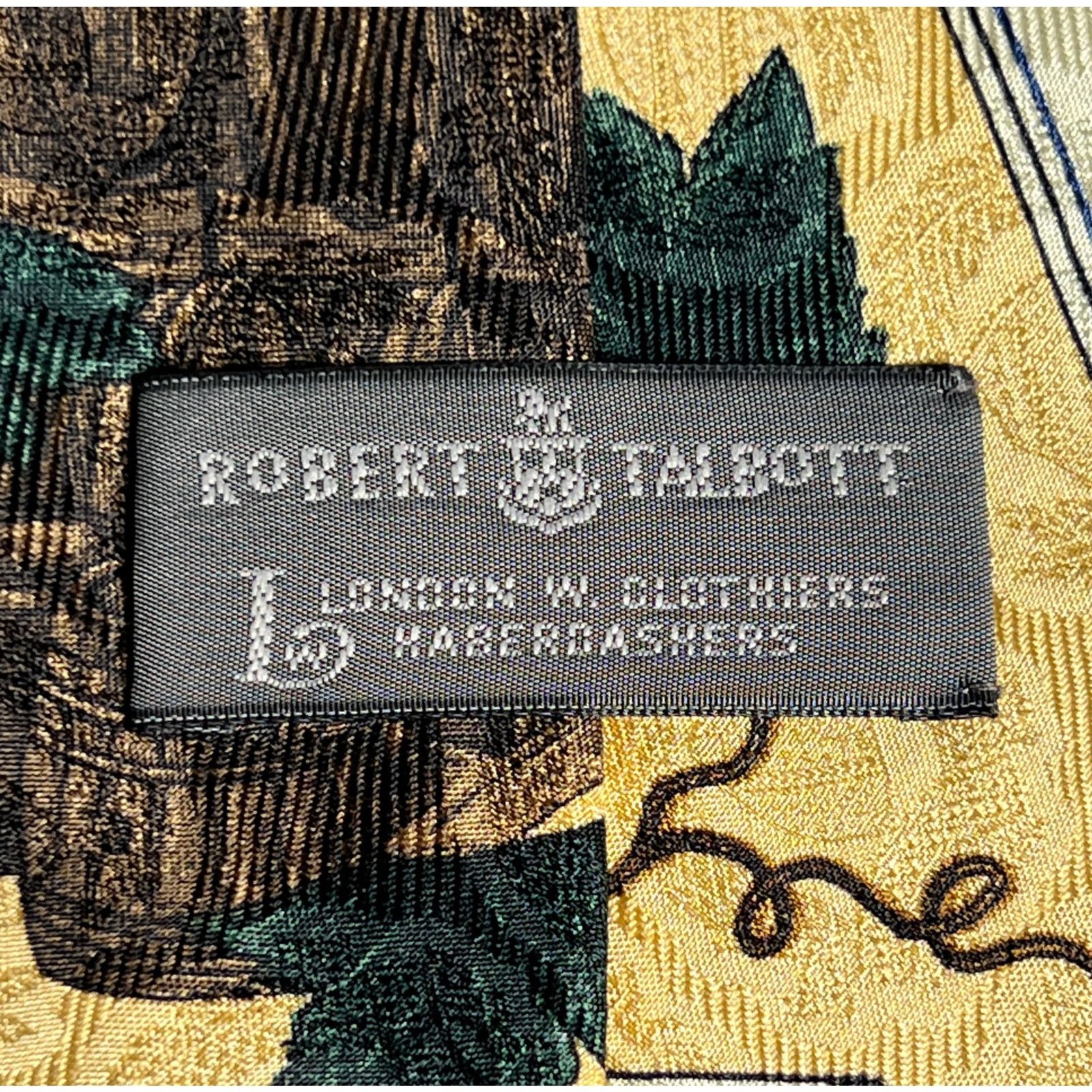 Robert Talbott Robert Talbott Tie Best Of Class Men's Silk Designer Necktie Size ONE SIZE - 3 Thumbnail