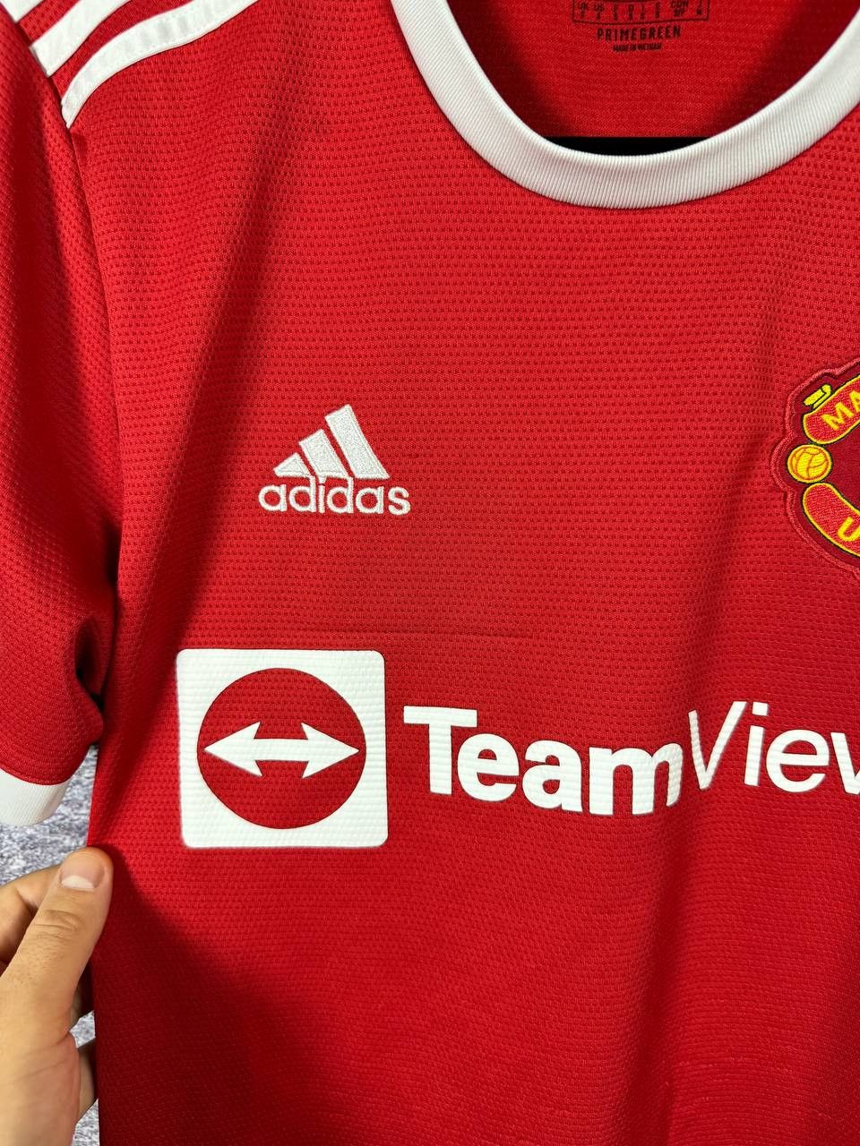 Adidas RONALDO Manchester United 2021/22 Adidas Soccer Jersey Size US S / EU 44-46 / 1 - 8 Thumbnail
